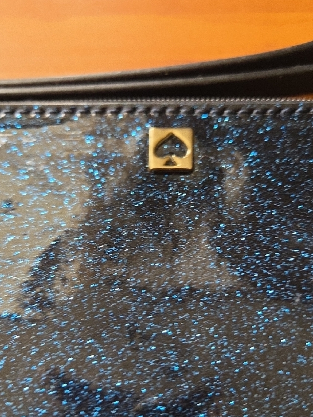 Kate Spade Mavis Street Bethann Wristlet  Glitter Sparkle - Picture 5 of 9
